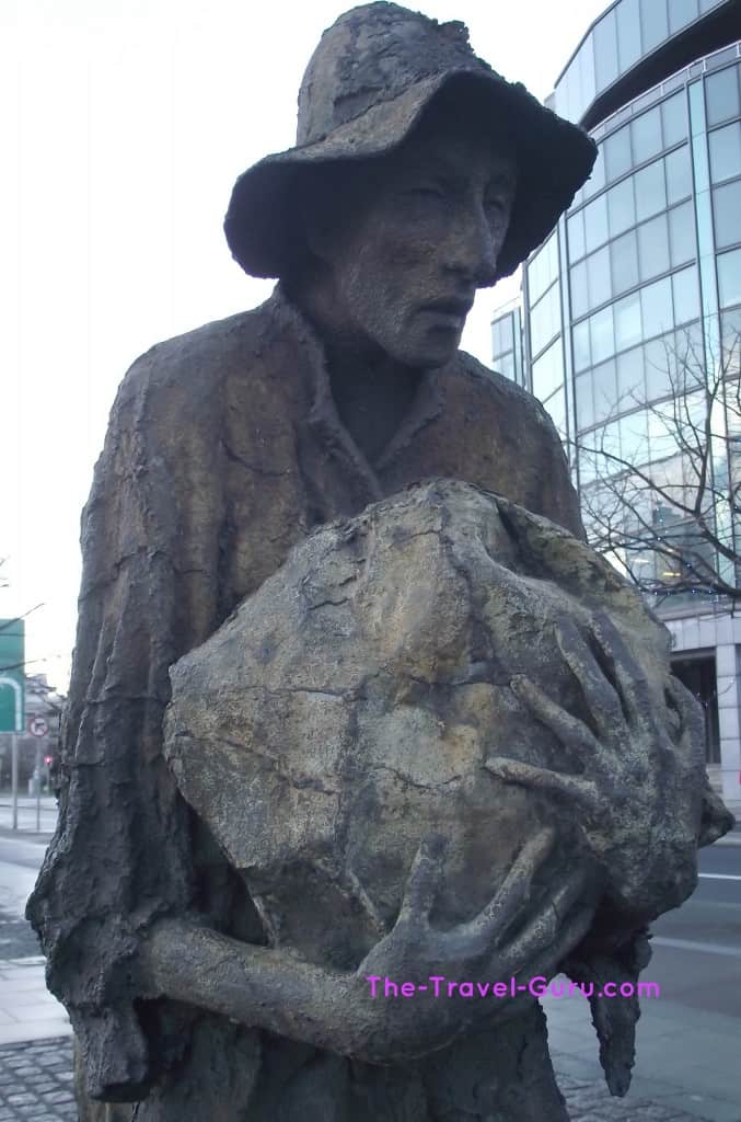 Famine statues dublin