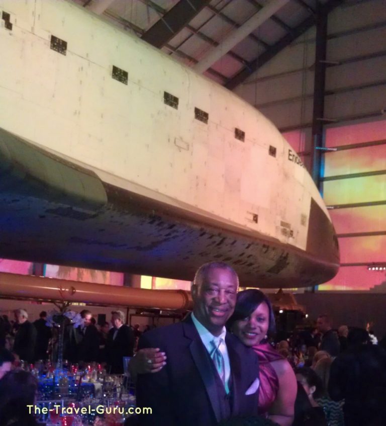 Would You Want To Eat Dinner Under The Space Shuttle Endeavour?