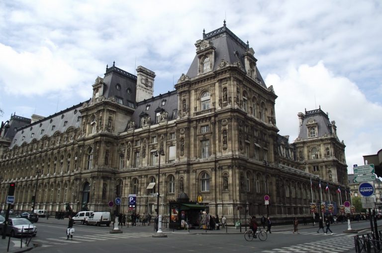 Hôtel de Ville In Paris, France