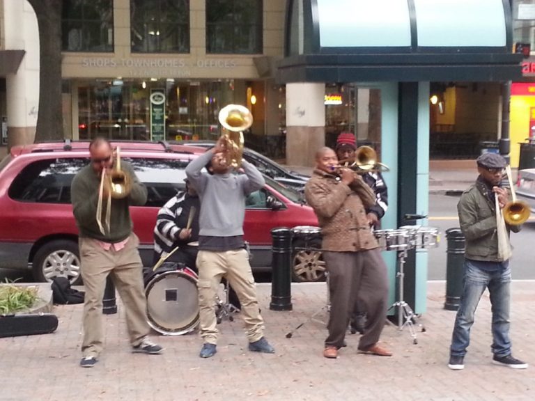 Jazz Band In Uptown Charlotte