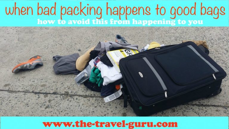 Packing A Checked Bag – What NOT To Do