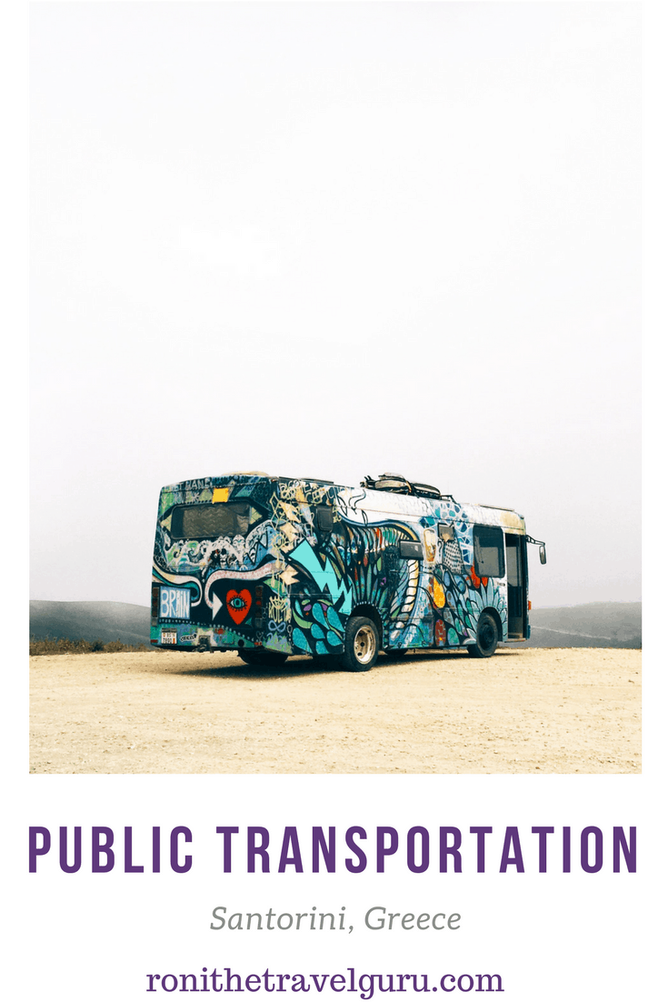 Public Transportation In Santorini