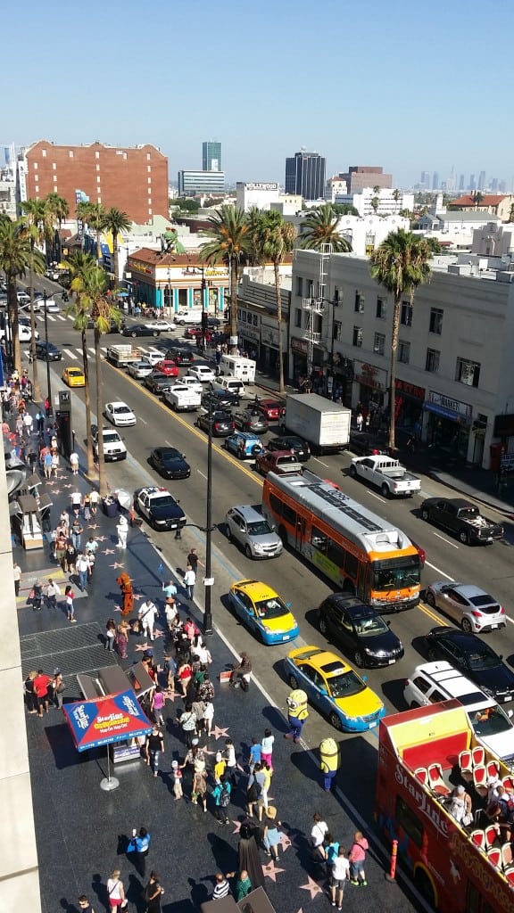 A Different View Of Hollywood Boulevard