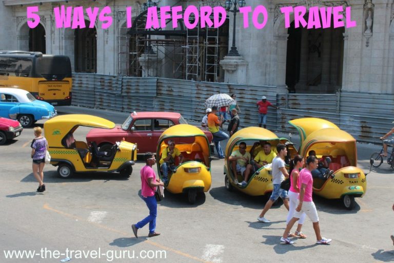 5 Ways I Afford To Travel