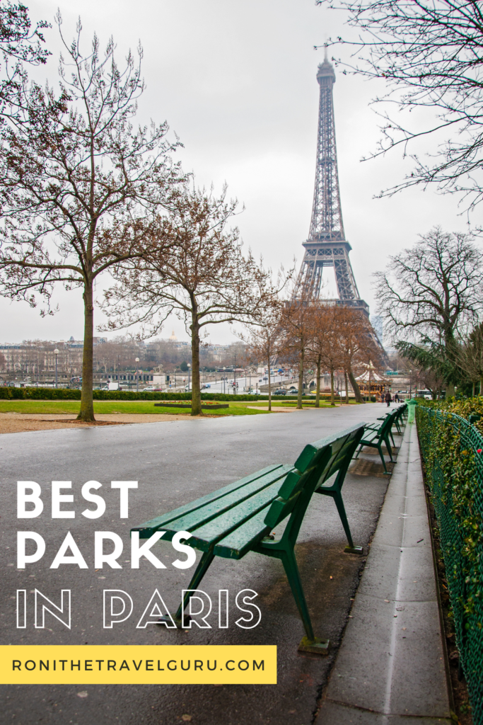 Parks and gardens in Paris