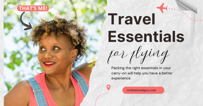 10 Travel essentials For flying long distances